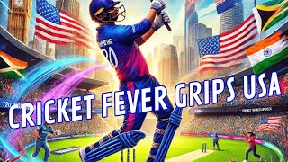 Cricket Fever in the USA  T20 Cricket World Cup Arrives [upl. by Trab]