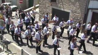 FORENZA quotBANDA DI SPINAZZOLAquot PROCESSIONE SS CROCIFISSO 3 MAGGIO 2010 [upl. by Thorrlow]