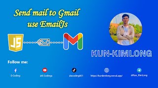 Send mail in javascript for free use EmailJs [upl. by Traweek]