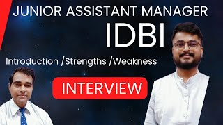 Idbi interview  IDBI JAM junior assistant manager interview questions and answers [upl. by Amorita361]