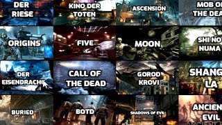 The Ultimate Call of Duty Zombies Tier List [upl. by Clarine135]