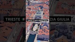 Trieste FriuliVenezia Giulia Piazze 🇮🇹 Aerial View  Google Earth [upl. by Garret876]