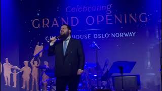 Benny Friedman singing Kol Berama in Oslo Norway [upl. by Duck763]