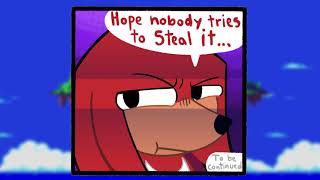 Knuckles Echidna Episode 1 The Guardian Comic Dub [upl. by Gloriane207]