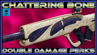 CHATTERING BONE CURATED Destiny 2 PvP Weapon Review Sunset Proof Weapon [upl. by Gallard]