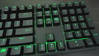 Cooler Master Masterkeys Pro L GeForce GTX Edition Review [upl. by Elroy]