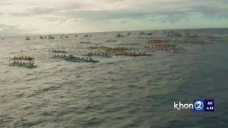 Na Wahine O Ke Kai canoe race returns to Molokai after fouryear hiatus [upl. by Lenra201]