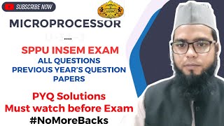 Microprocessor  INSEM  Previous Year Questions  80386 [upl. by Ameline620]