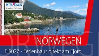 NO14806181 FJS027   Ferienhaus direkt am Fjord Balestrand Sognefjord Norwegen [upl. by Eornom]