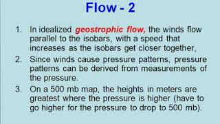 Coriolis Force and Geostrophic Wind [upl. by Aleemaj]