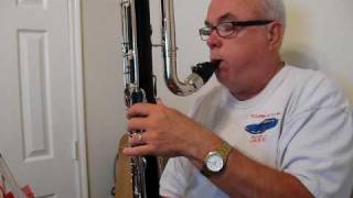 Lament No 1 for Contra Bass Clarinet and Flute by James Creider [upl. by Annnora]