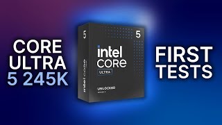 Core Ultra 5 245K vs Core i514600K  13600K vs Ryzen 5 7600X  9600X first tests [upl. by Tychon749]