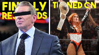 Vince McMahon Finally RespondsWWE Fans Turn on Becky LynchNEW ChampionWrestling News [upl. by Ycat]