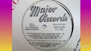 Valentino Major Records No 85  Michael Reynolds Vinyl Album Read Description [upl. by Yrdua]