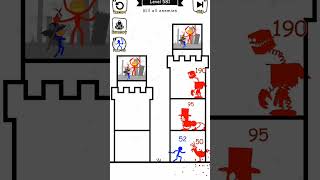 Stick hero Tower defense kill all enemies level 581 viralshorts fantastic technogamerz [upl. by Esenej]