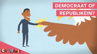 Wat is het verschil tussen een Democraat en Republikein [upl. by Assirolc]