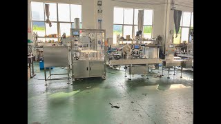 MICSF60 Fully Automatic Syringe Filling Capping and Labeling Machine Production Line [upl. by Calbert]