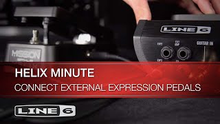 Line 6  Helix Minute Connect External Expression Pedals [upl. by Ras]