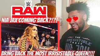 NIA BACK IN WWE BRING BACK NIA JAX MOST EPIC REACTION TO NIA JAX POSSIBLY COMING BACK TO WWE [upl. by Rases893]