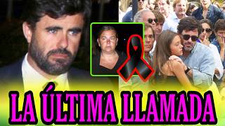 🖤ÚLTIMA HORA FILTRAN la ÚLTIMA LLAMADA de Caritina Goyanes por su VIUDO Antonio Matos a SU FAMILIA [upl. by Cristi]