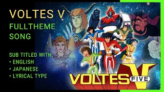 Voltes V Full Theme Song [upl. by Annoet]