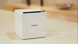 Epson TMm30 Mobile Device POS Receipt Printer [upl. by Adnalu]