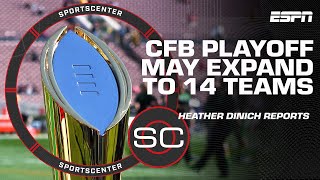 Notre Dame amp ALL 9 FBS conferences agree to new CFP deal set up 14team playoff  SportsCenter [upl. by Zeuqirdor]