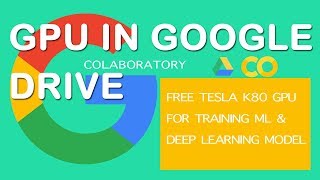 Google Colaboratory for free GPU model training Deep learning [upl. by Sherilyn]