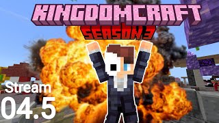 BLOWING UP KINGDOMCRAFT LIVE [upl. by Sopher]