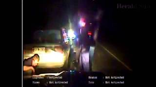 Police busted bashing hoon driver in Mansfield [upl. by Siusan953]