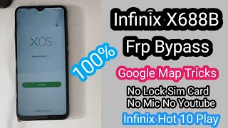 Infinix X688B Frp Bypass  Infinix Hot 10 Play Frp Bypass  Android 11 Frp Bypass  100 Working [upl. by Ayoras]