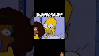 El Caramelo más Ácido del 🌎 thesimpsons homersimpson humor shorts shortsfeed shortsviral [upl. by Asante]