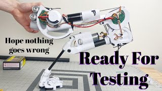 OpenSource DIY Quadruped An Assembled Leg [upl. by Pestana68]