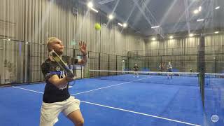 Padel Div 1 LPL LKPG  Harring Fogel vs Villius Bergström  Set 1 57  241014 [upl. by Phina342]