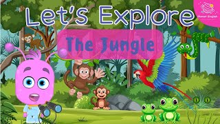 Exploring the Jungle Fun Animal Adventure for Kids  Kindergarten  EYFS [upl. by Rramahs]