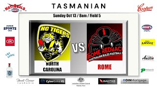 2024 USAFL Nationals NC Tigers vs Rome Redbacks [upl. by Nihcas]