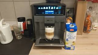 Siemens EQ6 Plus S100 test  Siemens EQ 6 Latte Macchiato [upl. by Cannon]