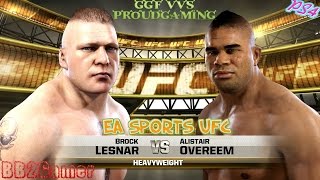 EA SPORTS UFC  Lesnar vs Overeem 2 [upl. by Lorrimer608]