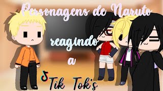 🍥 Naruto Sasuke Sarada e Boruto reagindo a Tik Toks  Naruto Reagindo 1 [upl. by Nerrad657]