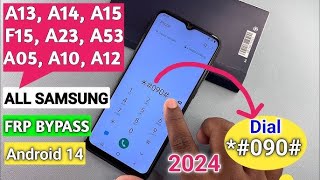 SAMSUNG A13 FRP BYPASS ENABLE ADB FAILE  ANDROID 14 JULY PATCH UNLOCK 2024 WITH CHIMERA TOOL NEW [upl. by Akinas]