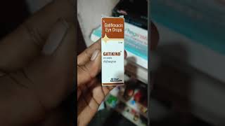 Gatikind eye drops use in hindi आखों की सारी समस्या से तुरंत आराम medical medicine pharmacy raj [upl. by Naoma400]