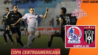 CD Olimpia vs Club Atlético Independiente  Donde ver copacentroamericana [upl. by Nyrad]