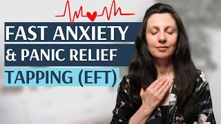 EFT Tapping to End Panic amp Anxiety in 3 Minutes  Quickly Stop Fight or Flight Response [upl. by Ennayelhsa]