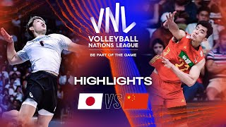 🇯🇵 JPN vs 🇨🇳 CHN  Highlights Week 3  Mens VNL 2023 [upl. by Nilrev545]