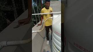 🧑‍🔧1000 litre water tank fitting sort youtubeshorts new [upl. by Debor]