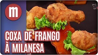 Coxa de frango à milanesa  Mulheres 171017 [upl. by Aihsenor10]