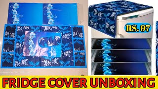 Fridge Cover Combo Pack of 1 pc Fridge Top Covers  1PC Handle Cover  fridge cover online shopping [upl. by Kauslick145]