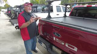 Roll n Lock A Series amp Tuxedo Evaluate System on a 2021 Ford F150 review by CampH Auto Accessories [upl. by Anwahsit]