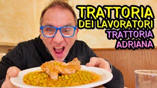 TRATTORIA DEI LAVORATORI  Trattoria Adriana [upl. by Ahsram]