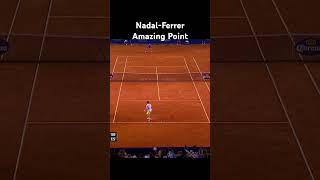 Rafael NadalFerrer Best Point  Amazing 8 [upl. by Gorton]